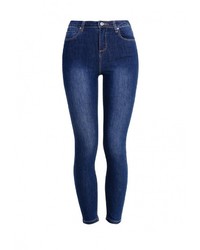 Темно-синие джинсы скинни от Jennyfer