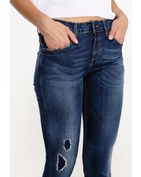 Темно-синие джинсы скинни от Liu Jo Jeans