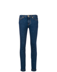 Темно-синие джинсы скинни от Loewe