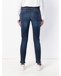 Темно-синие джинсы скинни от Closed