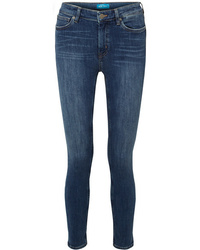 Темно-синие джинсы скинни от M.i.h Jeans