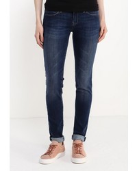 Темно-синие джинсы скинни от Mavi