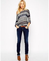 Темно-синие джинсы скинни от Pepe Jeans