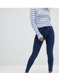 Темно-синие джинсы скинни от New Look Petite