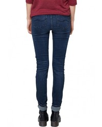 Темно-синие джинсы скинни от s.Oliver Denim