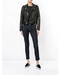 Темно-синие джинсы скинни от Loveless