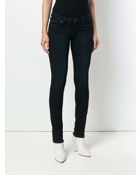 Темно-синие джинсы скинни от Paige