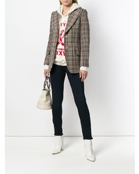 Темно-синие джинсы скинни от Paige