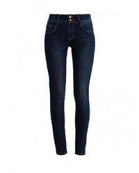 Темно-синие джинсы скинни от Stella