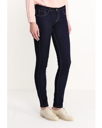 Темно-синие джинсы скинни от Tom Farr