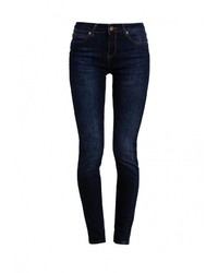 Темно-синие джинсы скинни от Tom Farr