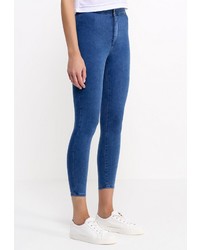 Темно-синие джинсы скинни от Topshop