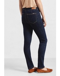 Темно-синие джинсы скинни от Violeta BY MANGO