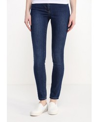 Темно-синие джинсы скинни от Wallis