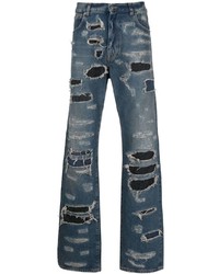 Мужские темно-синие джинсы от 424