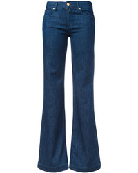 Женские темно-синие джинсы от 7 For All Mankind