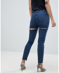 Женские темно-синие джинсы от ASOS DESIGN