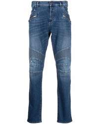 Мужские темно-синие джинсы от Balmain