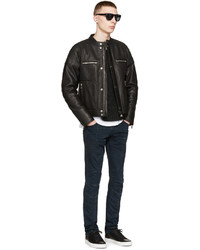 Мужские темно-синие джинсы от Pierre Balmain