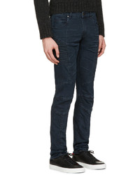 Мужские темно-синие джинсы от Pierre Balmain