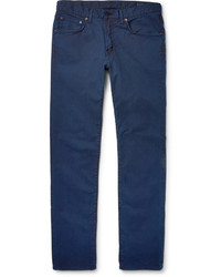 Мужские темно-синие джинсы от Blue Blue Japan