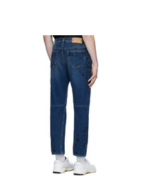 Мужские темно-синие джинсы от McQ Alexander McQueen