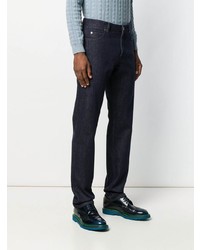 Мужские темно-синие джинсы от Salvatore Ferragamo