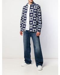 Мужские темно-синие джинсы от Dolce & Gabbana