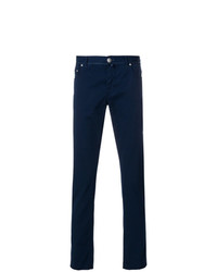 Мужские темно-синие джинсы от Borrelli