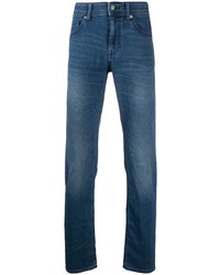 Мужские темно-синие джинсы от BOSS HUGO BOSS