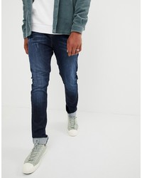 Мужские темно-синие джинсы от Brooklyn Supply Co.