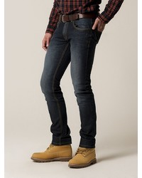 Мужские темно-синие джинсы от Caterpillar