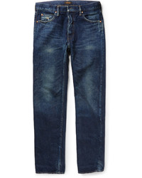Мужские темно-синие джинсы от Chimala
