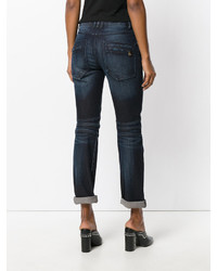 Женские темно-синие джинсы от Balmain