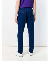 Мужские темно-синие джинсы от Doppiaa