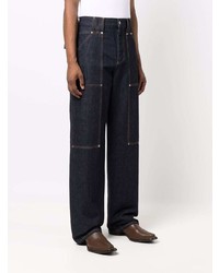 Мужские темно-синие джинсы от Bottega Veneta