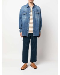 Мужские темно-синие джинсы от Loewe