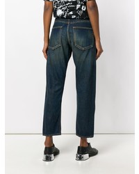 Женские темно-синие джинсы от Junya Watanabe