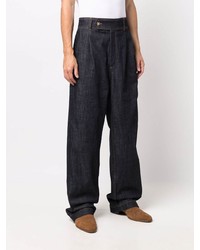 Мужские темно-синие джинсы от Wales Bonner