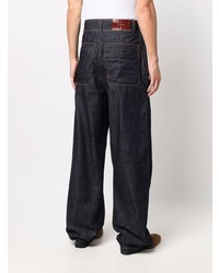 Мужские темно-синие джинсы от Wales Bonner