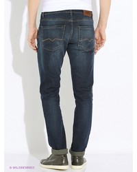 Мужские темно-синие джинсы от Dasmann