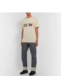 Мужские темно-синие джинсы от Loewe