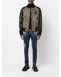 Мужские темно-синие джинсы от DSQUARED2