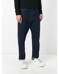 Мужские темно-синие джинсы от Christopher Kane