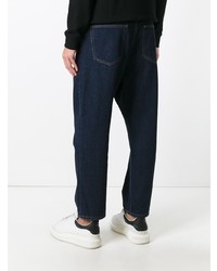 Мужские темно-синие джинсы от Christopher Kane