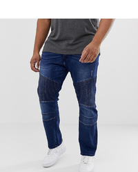 Мужские темно-синие джинсы от Duke