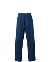 Мужские темно-синие джинсы от E. Tautz