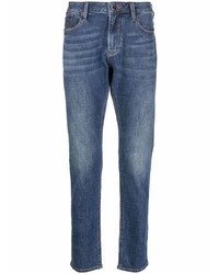Мужские темно-синие джинсы от Emporio Armani
