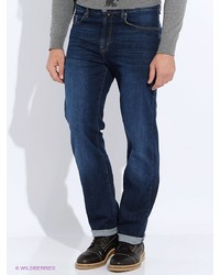 Мужские темно-синие джинсы от F5