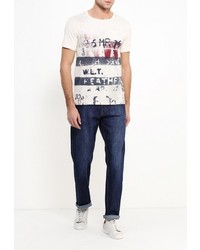 Мужские темно-синие джинсы от F5